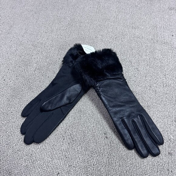 Wilson’s Leather Gloves Black Women’s Size Small/Medium NWT - Picture 4 of 6